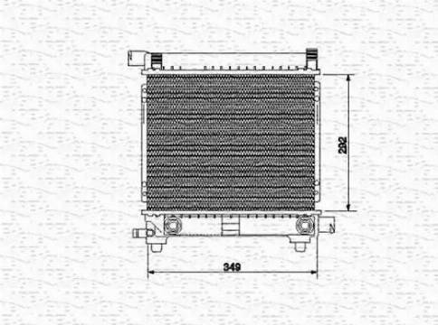 Magneti Marelli 350213534000 - Radiators, Motora dzesēšanas sistēma ps1.lv