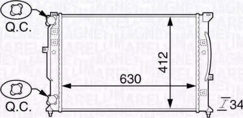 Ava Quality Cooling AI 2123 - Radiators, Motora dzesēšanas sistēma ps1.lv