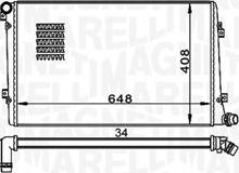 Magneti Marelli 350213157300 - Radiators, Motora dzesēšanas sistēma ps1.lv