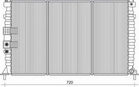 Magneti Marelli 350213107400 - Radiators, Motora dzesēšanas sistēma ps1.lv