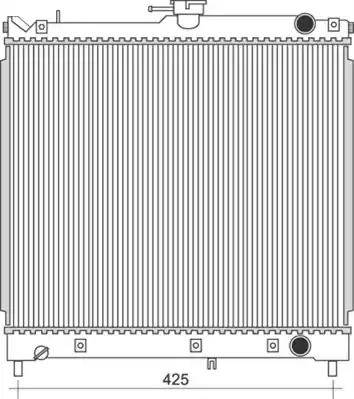 Magneti Marelli 350213115400 - Radiators, Motora dzesēšanas sistēma ps1.lv