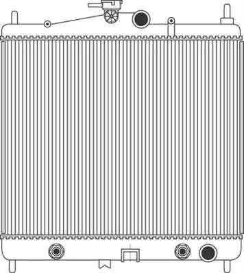 Magneti Marelli 350213111900 - Radiators, Motora dzesēšanas sistēma ps1.lv