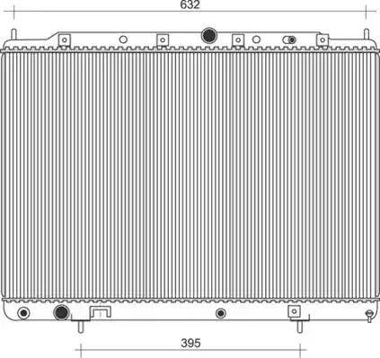 Magneti Marelli 350213111300 - Radiators, Motora dzesēšanas sistēma ps1.lv