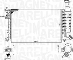 Magneti Marelli 350213186400 - Radiators, Motora dzesēšanas sistēma ps1.lv