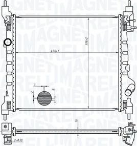 Magneti Marelli 350213178800 - Radiators, Motora dzesēšanas sistēma ps1.lv