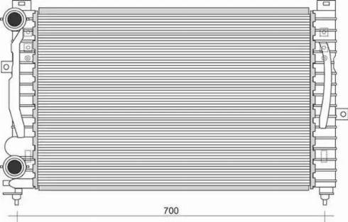 Magneti Marelli 350213849000 - Radiators, Motora dzesēšanas sistēma ps1.lv