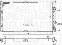 Magneti Marelli 350213842000 - Radiators, Motora dzesēšanas sistēma ps1.lv