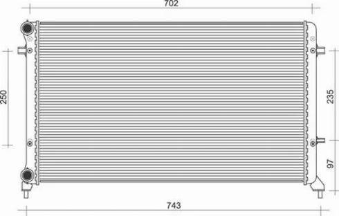 Magneti Marelli 350213856000 - Radiators, Motora dzesēšanas sistēma ps1.lv