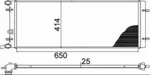 Magneti Marelli 350213803000 - Radiators, Motora dzesēšanas sistēma ps1.lv