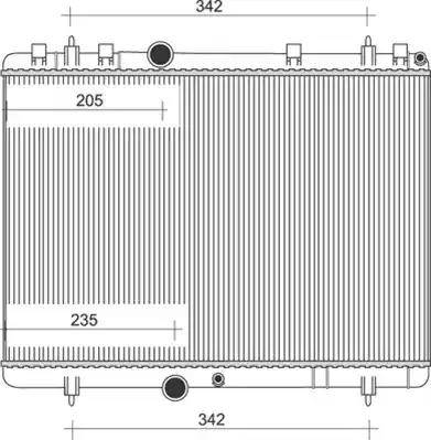 Magneti Marelli 350213880000 - Radiators, Motora dzesēšanas sistēma ps1.lv