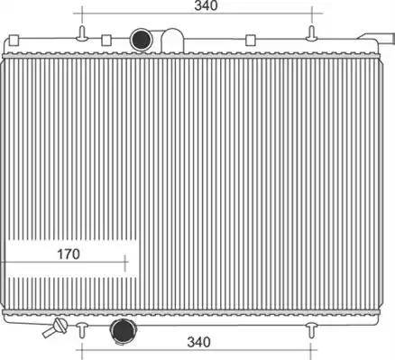 Magneti Marelli 350213882000 - Radiators, Motora dzesēšanas sistēma ps1.lv