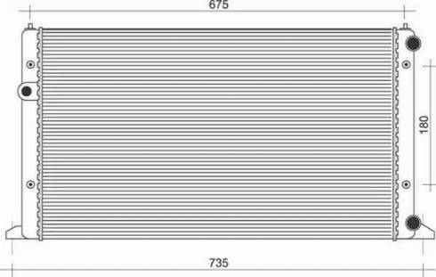 Magneti Marelli 350213839000 - Radiators, Motora dzesēšanas sistēma ps1.lv