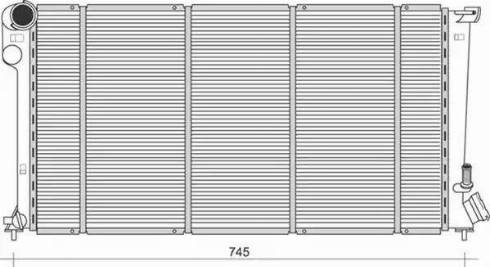 Magneti Marelli 350213876000 - Radiators, Motora dzesēšanas sistēma ps1.lv