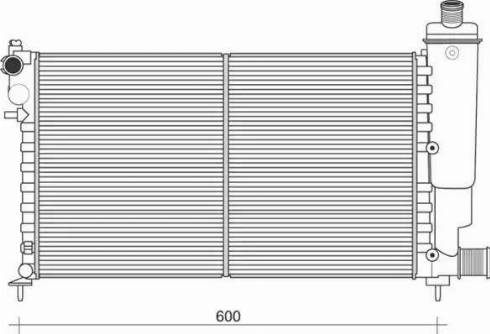 Magneti Marelli 350213870000 - Radiators, Motora dzesēšanas sistēma ps1.lv