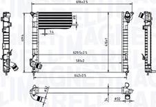 Magneti Marelli 350213212700 - Radiators, Motora dzesēšanas sistēma ps1.lv