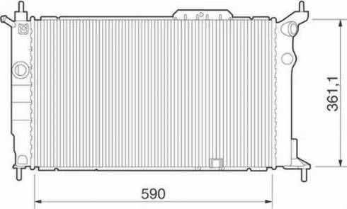 Magneti Marelli 350213277000 - Radiators, Motora dzesēšanas sistēma ps1.lv