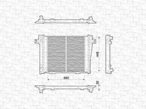 Magneti Marelli 350213771000 - Radiators, Motora dzesēšanas sistēma ps1.lv