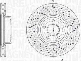 Magneti Marelli 361302040747 - Bremžu diski ps1.lv