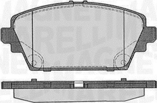 Magneti Marelli 363916060566 - Bremžu uzliku kompl., Disku bremzes ps1.lv