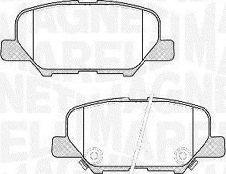 Magneti Marelli 363916060678 - Bremžu uzliku kompl., Disku bremzes ps1.lv