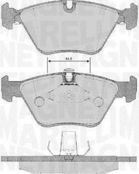 Magneti Marelli 363916060159 - Bremžu uzliku kompl., Disku bremzes ps1.lv