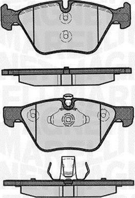 Magneti Marelli 363916060156 - Bremžu uzliku kompl., Disku bremzes ps1.lv