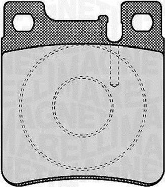 Magneti Marelli 363916060303 - Bremžu uzliku kompl., Disku bremzes ps1.lv