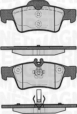 Magneti Marelli 363916060316 - Bremžu uzliku kompl., Disku bremzes ps1.lv