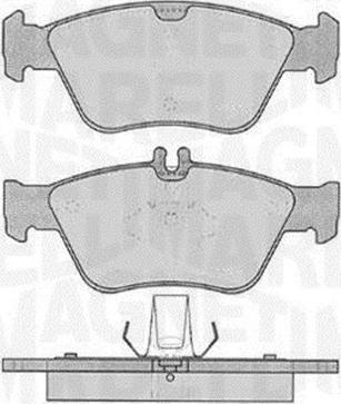 Magneti Marelli 363916060310 - Bremžu uzliku kompl., Disku bremzes ps1.lv