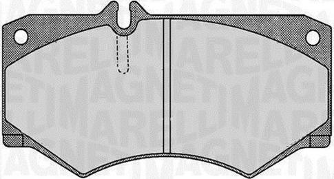 Magneti Marelli 363916060325 - Bremžu uzliku kompl., Disku bremzes ps1.lv