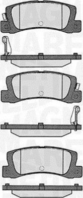 Magneti Marelli 363916060292 - Bremžu uzliku kompl., Disku bremzes ps1.lv