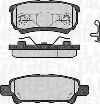 Magneti Marelli 363916060285 - Bremžu uzliku kompl., Disku bremzes ps1.lv