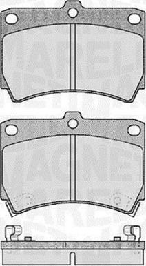 Magneti Marelli 363916060286 - Bremžu uzliku kompl., Disku bremzes ps1.lv