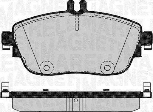 Magneti Marelli 363916060734 - Bremžu uzliku kompl., Disku bremzes ps1.lv