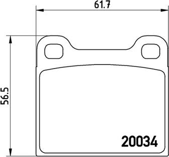 Magneti Marelli 363700459001 - Bremžu uzliku kompl., Disku bremzes ps1.lv