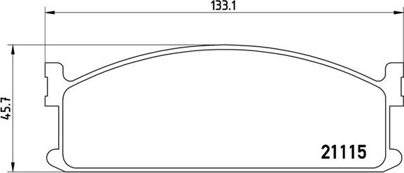 Magneti Marelli 363700459008 - Bremžu uzliku kompl., Disku bremzes ps1.lv