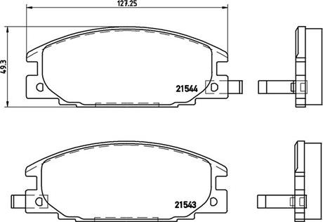 Magneti Marelli 363700459015 - Bremžu uzliku kompl., Disku bremzes ps1.lv