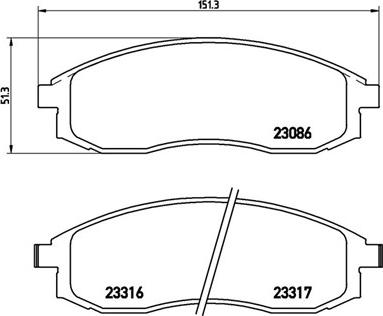 Magneti Marelli 363700201567 - Bremžu uzliku kompl., Disku bremzes ps1.lv