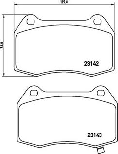 Magneti Marelli 363700456047 - Bremžu uzliku kompl., Disku bremzes ps1.lv