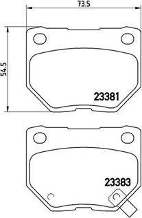 Magneti Marelli 363700456054 - Bremžu uzliku kompl., Disku bremzes ps1.lv