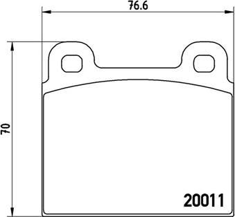 Magneti Marelli 363700465001 - Bremžu uzliku kompl., Disku bremzes ps1.lv