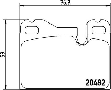 Magneti Marelli 363700465003 - Bremžu uzliku kompl., Disku bremzes ps1.lv