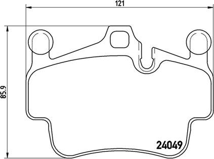 Magneti Marelli 363700465015 - Bremžu uzliku kompl., Disku bremzes ps1.lv