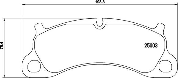 Magneti Marelli 363700465025 - Bremžu uzliku kompl., Disku bremzes ps1.lv