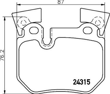 Magneti Marelli 363700406059 - Bremžu uzliku kompl., Disku bremzes ps1.lv