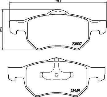 Magneti Marelli 363700411013 - Bremžu uzliku kompl., Disku bremzes ps1.lv