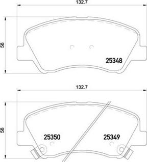 Magneti Marelli 363700418025 - Bremžu uzliku kompl., Disku bremzes ps1.lv