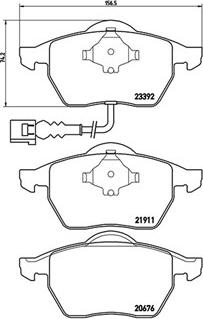 Magneti Marelli 363700485045 - Bremžu uzliku kompl., Disku bremzes ps1.lv