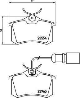 Magneti Marelli 363700485058 - Bremžu uzliku kompl., Disku bremzes ps1.lv