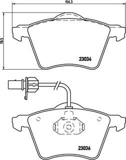 Magneti Marelli 363700485052 - Bremžu uzliku kompl., Disku bremzes ps1.lv